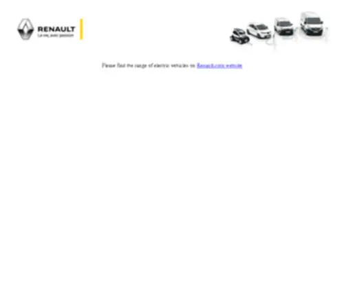 Renault-ZE.com(Renault ZE) Screenshot