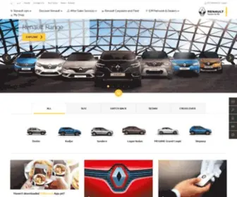 Renault.com.eg Screenshot