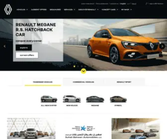 Renault.com.om(Renault SUV) Screenshot