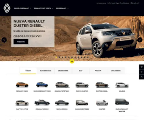 Renault.com.py(Renault) Screenshot