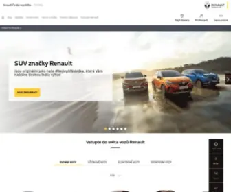 Renault.cz Screenshot