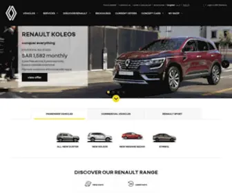 Renault.sa(Renault SUV) Screenshot