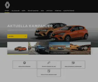 Renault.se(Bilar (personbilar och transportbilar)) Screenshot