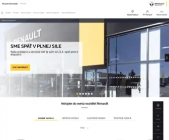 Renault.sk(Renault) Screenshot