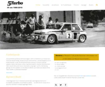 Renault5Turbo.de(Renault5Turbo) Screenshot