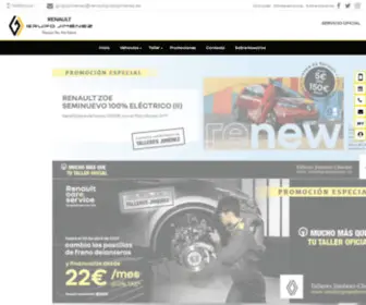 Renaultboadilla.com(Talleres Jiménez) Screenshot