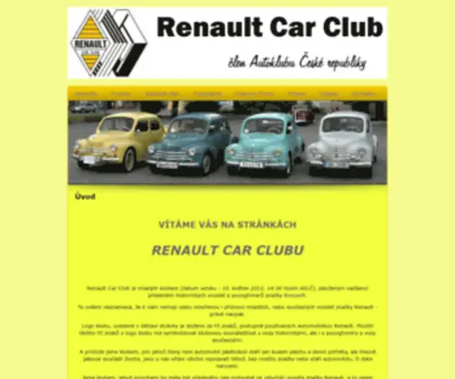 Renaultcarclub.cz(Ukončení HOST aplikací) Screenshot