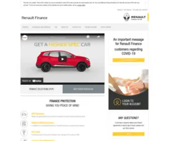 Renaultfinanceuk.com(Car Finance) Screenshot