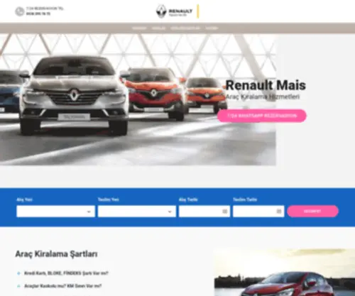 Renaultmais.com(En Uygun Fiyatlar) Screenshot