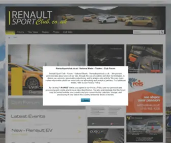 Renaultsportclub.co.uk(VBulletin Forums) Screenshot