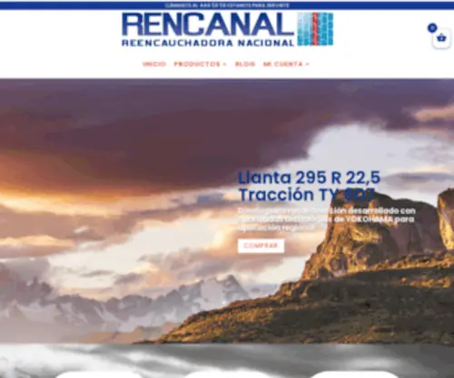 Rencanal.com(Reencauche de llantas de alta calidad) Screenshot