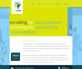 Rencare.com.au(Social Care Recruitment) Screenshot