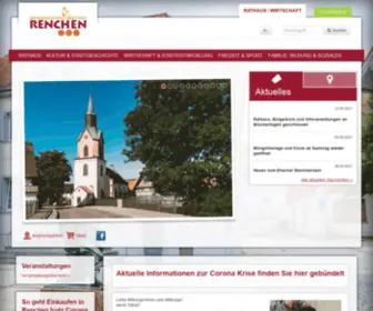 Renchen.de(Renchen) Screenshot