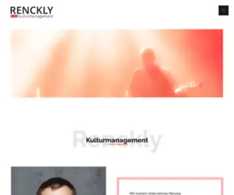 Renckly.ch(Renckly Kulturmanagement) Screenshot