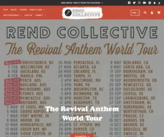 Rendcollective.com(Rend Collective) Screenshot