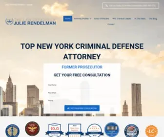 Rendelmanlaw.com(Julie Rendelman) Screenshot