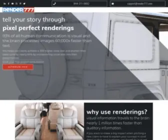 Render777.com(Your Resource for Pixel Perfect Rendering) Screenshot