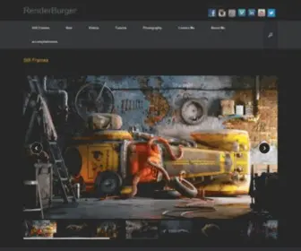 Renderburger.com(Art Director) Screenshot