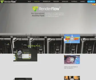 Renderflow.com(RenderFlow ArchViz RenderFarm) Screenshot