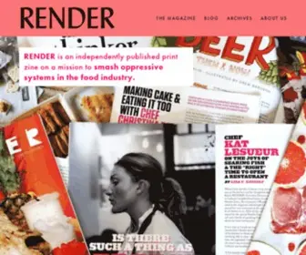 Renderfoodmag.com(RENDER) Screenshot