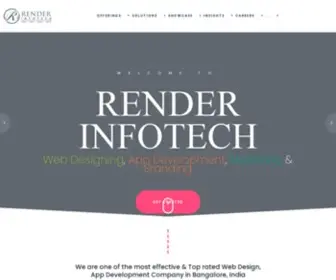 Renderinfotech.com(Render Infotech) Screenshot