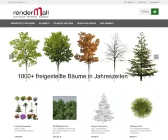 Rendermall.com(3d plants) Screenshot