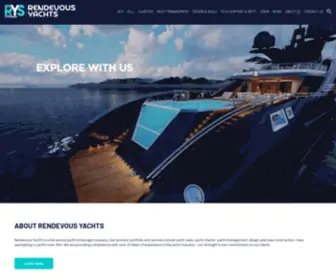 Rendevousyachts.com(Rendevous Yachts) Screenshot