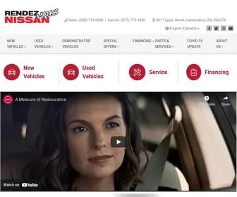 Rendezvousnissan.com(Rendezvousnissan) Screenshot