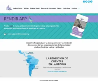 Rendircuentas.org(Centro) Screenshot