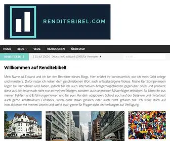 Renditebibel.com(Aktien & alternative Geldanlagen) Screenshot