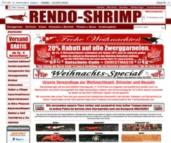 Rendo-Shrimp.de(Zwerggarnelen u) Screenshot