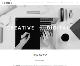 Rendr.com.au(Creative) Screenshot