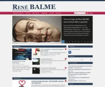 Rene-Balme.org(René BALME) Screenshot