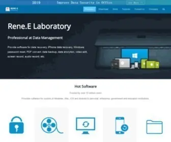 Reneelab.com(Renee Laboratory) Screenshot