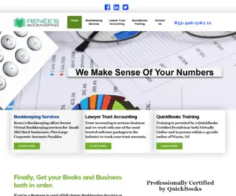 Reneesbookkeeping.com(We Make Sense of Your Numbers) Screenshot