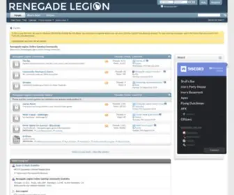 Renegade-Legion.org(Renegade Legion Online Gaming Community) Screenshot