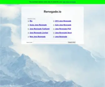 Renegade.io(Renegade) Screenshot