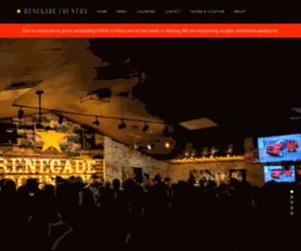Renegadebar.com(Renegade) Screenshot