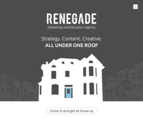 Renegadedigital.com(Marketing and Education Agency) Screenshot