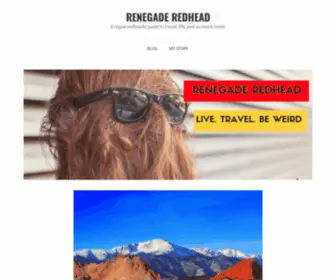 Renegaderedhead.com(Renegade Redhead) Screenshot