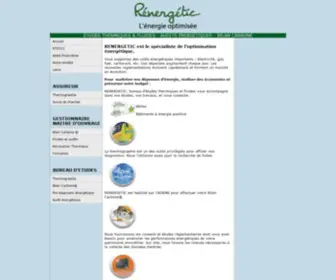 Renergetic.com(Rénergétic) Screenshot