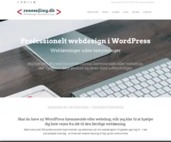 RenesejLing.dk(Professionelle hjemmesider og webshops i WordPress) Screenshot