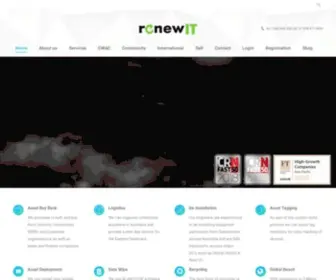 Renew-IT.com.au(Sell Old IT Equipment) Screenshot