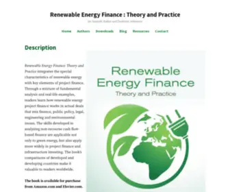 Renewableenergy-Finance.com(Renewable Energy Finance) Screenshot