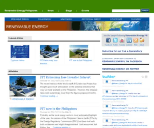 Renewableenergy.ph(Renewableenergy) Screenshot