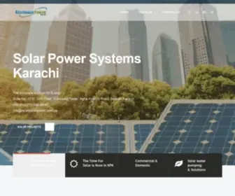 Renewablepower.com.pk(Solar power system works) Screenshot