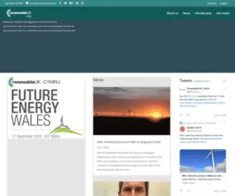 Renewableuk-CYmru.com(RenewableUK Cymru) Screenshot