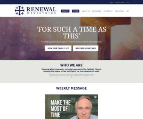 Renewalministries.net(Renewal Ministries) Screenshot
