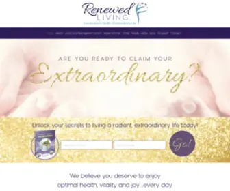 Renewedlivinginc.com(Renewed Living Inc) Screenshot
