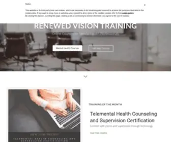 Renewedvisiontraining.com(Renewed Vision Training) Screenshot
